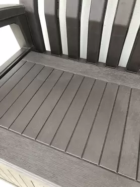 Plastic Bench with Storage - image 3