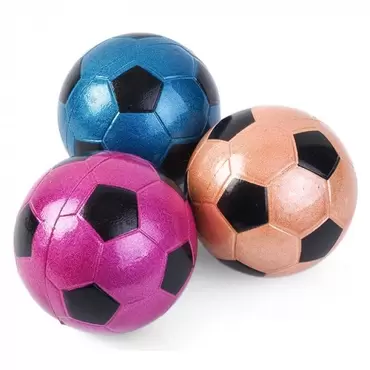Pooch Mini Footie Balls 4.5cm - 3 Pack 