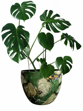 Pot Bee Green D17 H15 - image 2