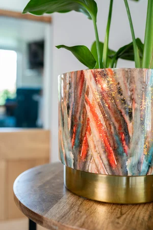 Pot Celia Blush Gold D16 H14 - image 2