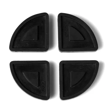 Pot Pads Outdoor Black