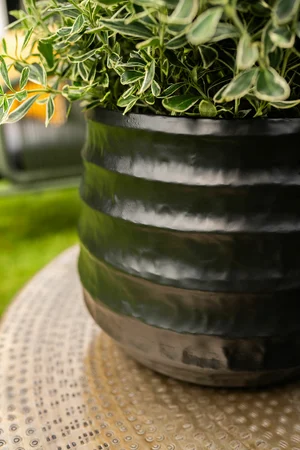 Pot Petra Black D33 H27 - image 3