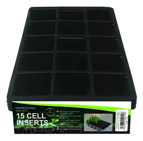 PROFESSIONAL 15 CELL INSERTS (5)
