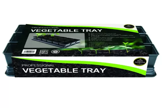 PROFESSIONAL VEGETABLE TRAY (18 X 9CM SQ POTS)