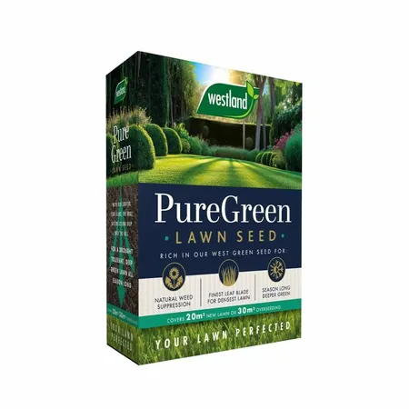 Pure Green Lawn Seed Tough Box - image 1