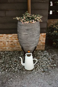 Rain Barrel Rib 130l Anthracite