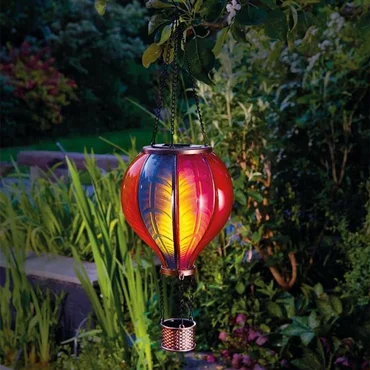 Rainbow Flaming Balloon - XL - image 2