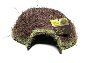 rattan hedgehog house 