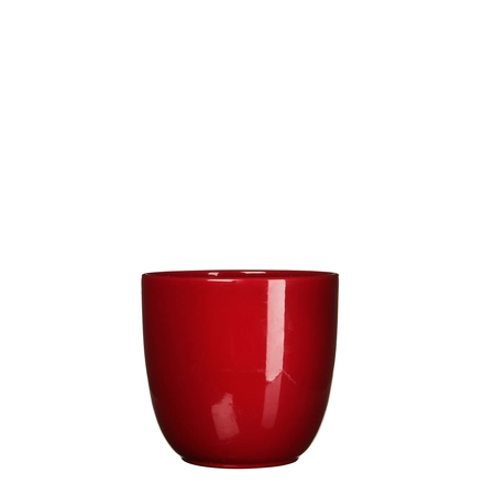 Red Tusca Houseplant Pot H14XD14.5CM