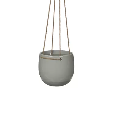 Resa Hanging Pot Round Light Grey Extra Extra Large 