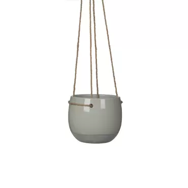 Resa Hanging Pot Round Light Grey Extra Large