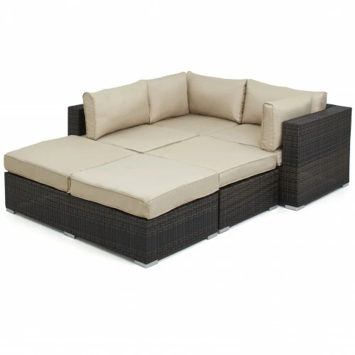 Maze rattan rio corner sofa set deals