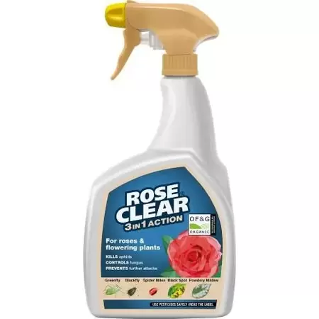 Rose Clear Organic 3 in 1 RTU Gun 800ml