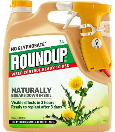 Roundup All Natural Weedkiller 3L RTU