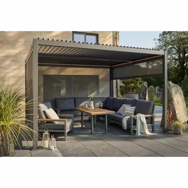 Royce Cube 4x4m Gazebo with LED Lights