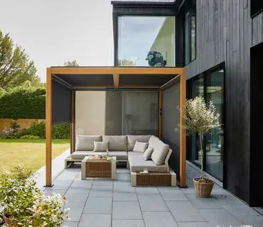 Royce Cube Gazebo Wood (3m x 3m)