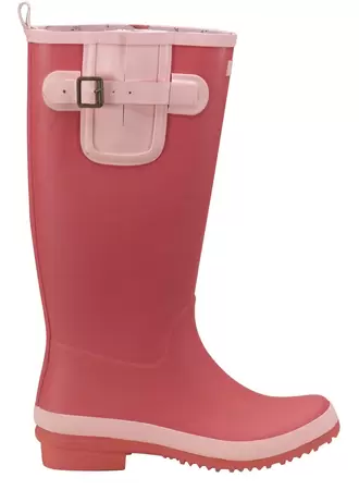 Rubber Wellingtons - Flamingo Uk4 /Eu36 - image 1