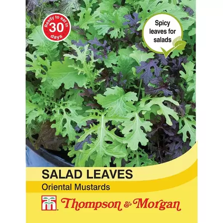 Salad Leaves - Oriental Mustards