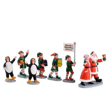 Santa's Elf Parade (Pack of 7)