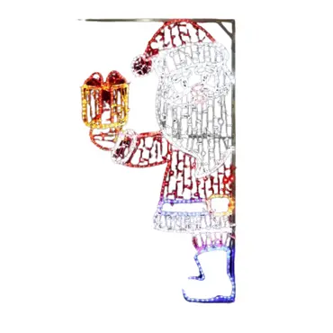 Santa with Parcel (180cm)