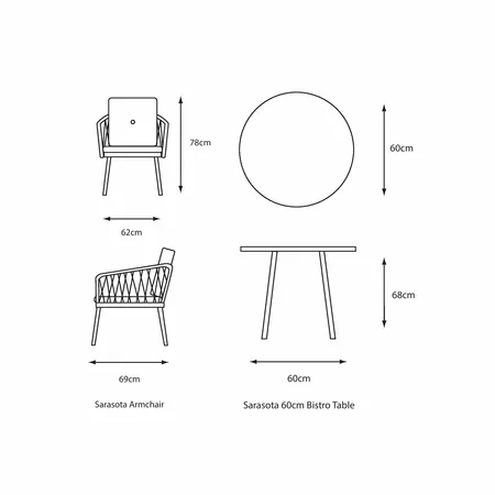 Sarasota Bistro Set - image 4