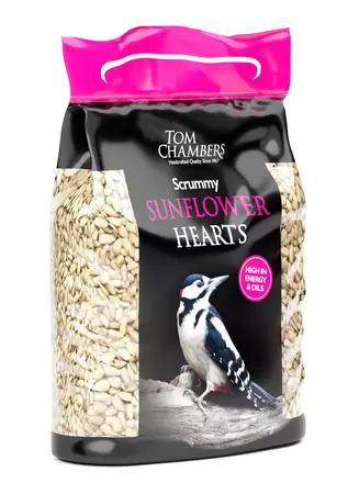 Scrummy Sunflower Hearts 0.9kg