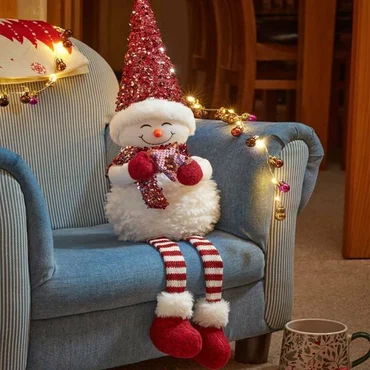 Seated SnowGirl - image 2