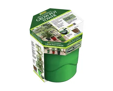 Self Watering Grow Pot Tower (Green) - image 1