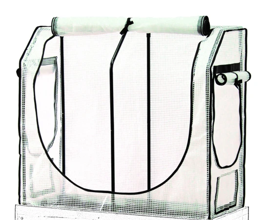 Small Wallhugger Greenhouse Frame & Multi Cover Set - image 1