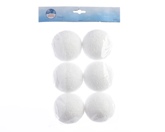 Snow Bauble Foam Snowballs