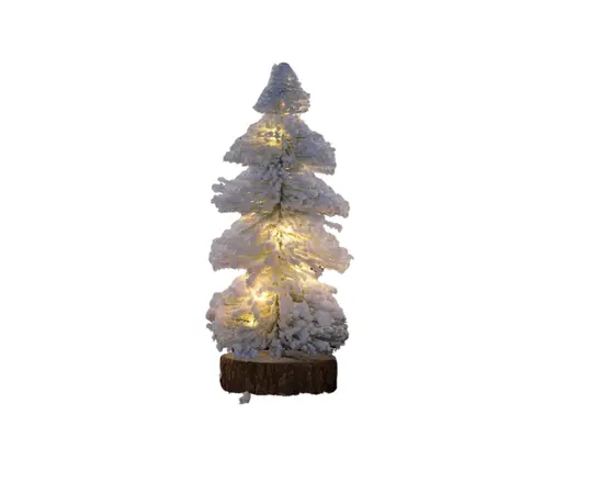 Snowy Bristle Tree With Led - image 1