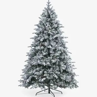 Snowy Winterfold Prelit Fir 7.5ft/225cm - image 1