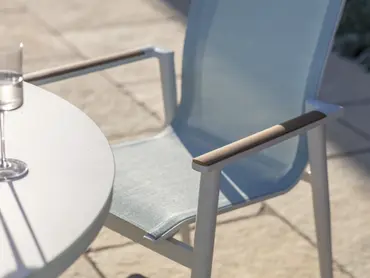 Sofia 4 Seater Round Dining Set -Blue - image 5