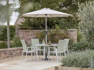 Sofia 4 Seater Round Dining Set - Green - image 3