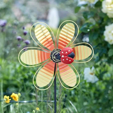 Spinning Blooms Wind Spinner - image 4