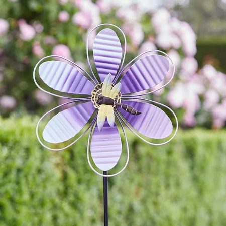 Spinning Blooms Wind Spinner - image 5