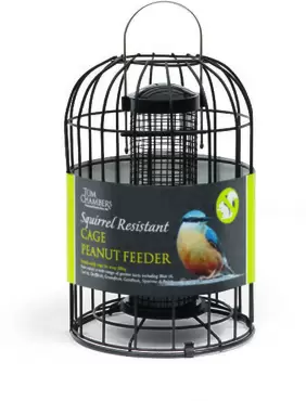 squirrel proof cage / peanut feeder