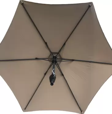 Stürdi Plus 2.5m Round Aluminium Taupe Parasol - image 1