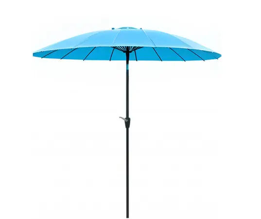 Stürdi Shanghai 2.7m Round Aluminium Parasol (Aqua Blue) - image 1