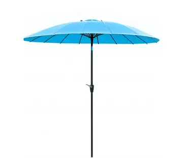 Stürdi Shanghai 2.7m Round Aluminium Parasol (Aqua Blue) - image 1