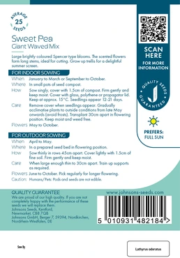 Sweet Pea Giant Waved Mix - image 2