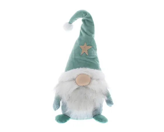 Teal Gonk with Gold Star on Hat (48cm)