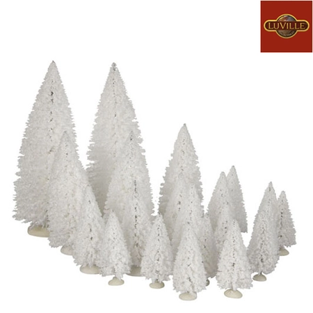 Tree White  21 Pieces H22xd8cm