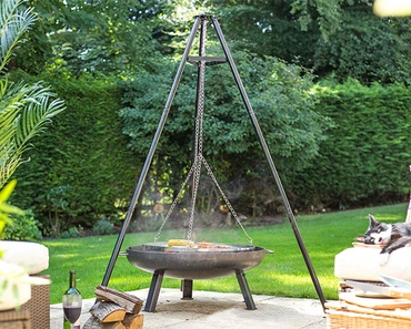 Tripod with Hanging Grill - image 2