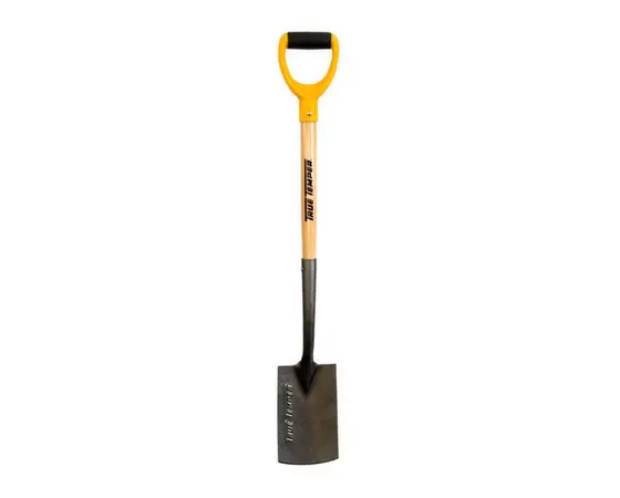 TRUE TEMPERBORDER SPADE WOOD HANDLE D GRIP