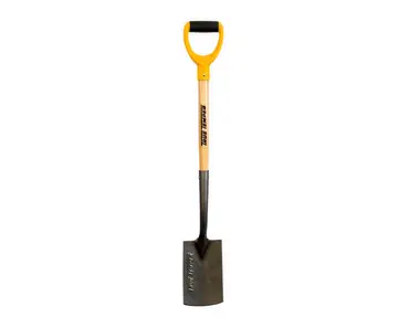 TRUE TEMPERBORDER SPADE WOOD HANDLE D GRIP
