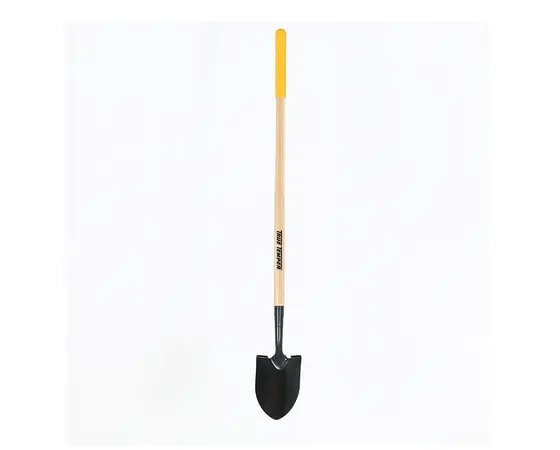 TRUE TEMPERMICRO SHOVEL WITH LONG WOOD HANDLE