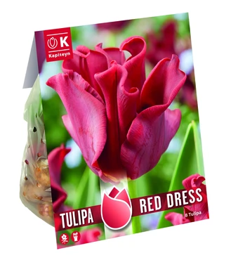 Tulip Coronet Red Dress - image 2