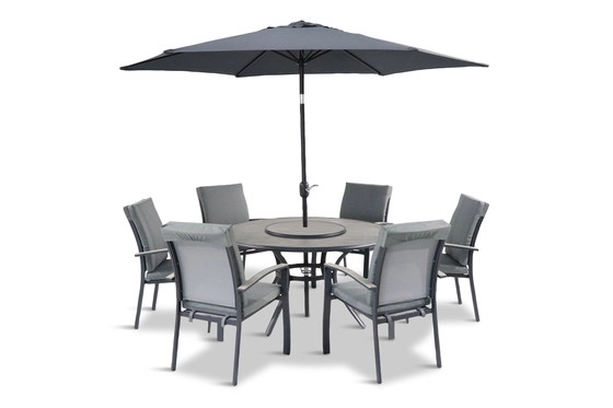 Aluminium dining set