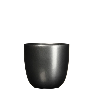 Tusca  Anthracite Houseplant Pot H11XD12CM